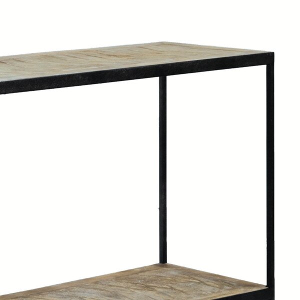 Herringbone Console Table